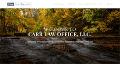 Desktop Screenshot of carrlawohio.com