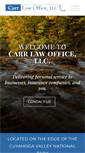 Mobile Screenshot of carrlawohio.com